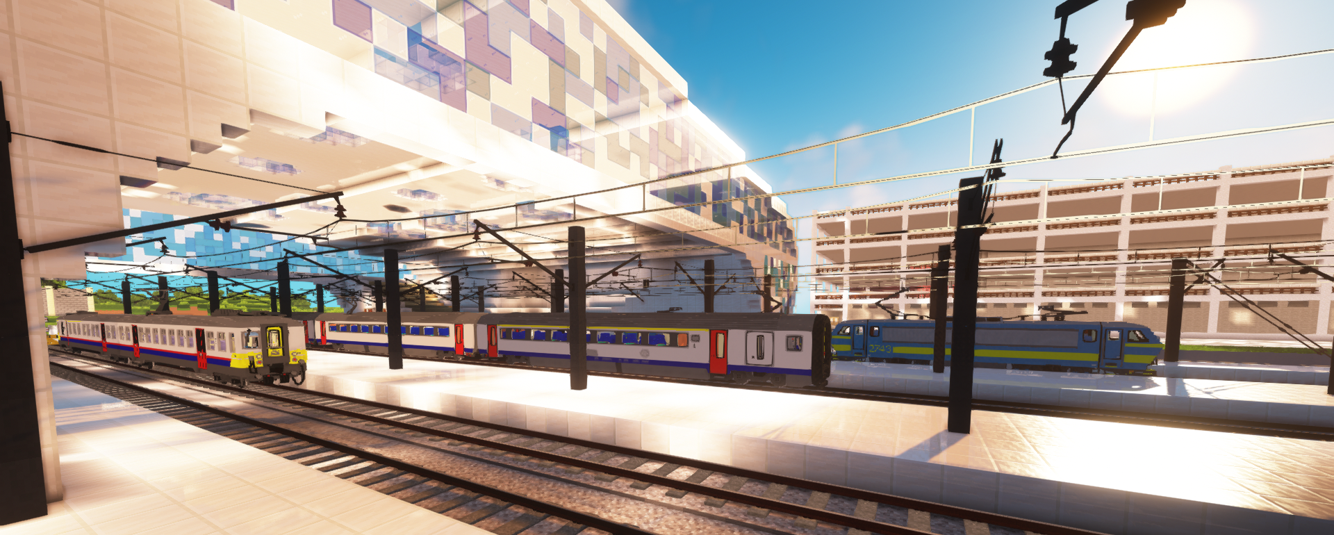 Belgian Voxel Trains Pack by SimNoLuc